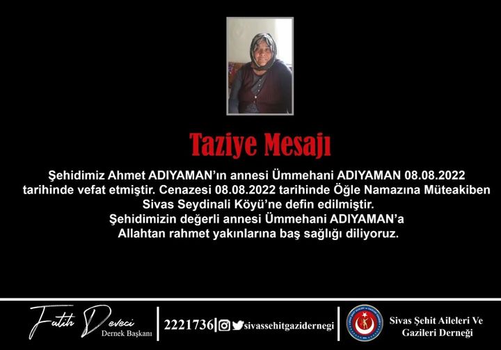 sehidimiz-ahmet-adiyamanin-annesi-ummuhani-adiyaman-vefat-etmistir